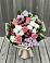 Букет цветов из: Альстромерии, Гвоздики, Розы и Хризантемы в Каменецкий