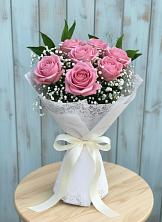 Букет цветов из:  Розы в Каменецкий