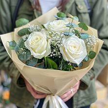 Букет Нежные грёзы в Каменецкий Букет цветов из: Розы в Каменецкий