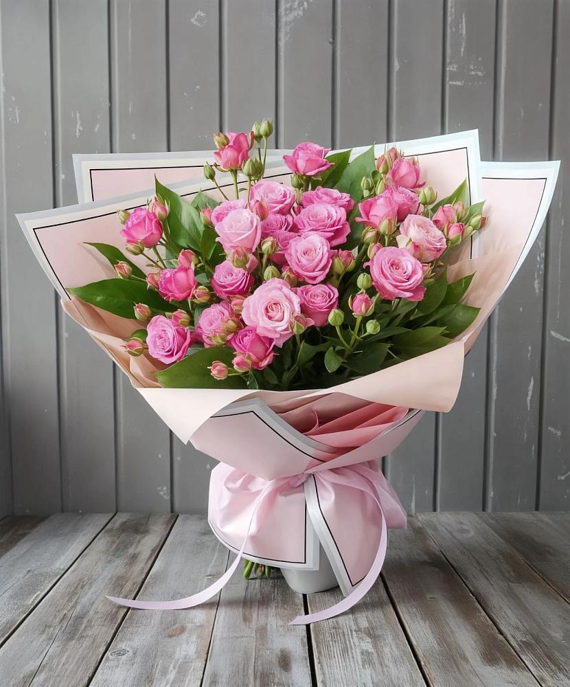 Букет Розовый кустик в Каменецкий