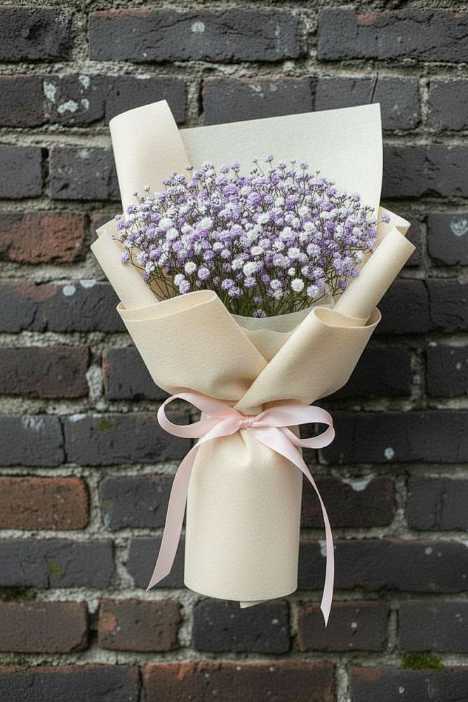 Букет цветов из: Гипсофила в Каменецкий