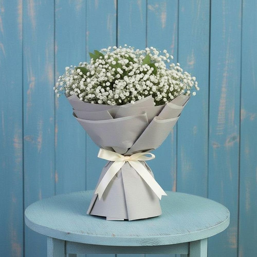 Букет цветов из: Гипсофила в Каменецкий