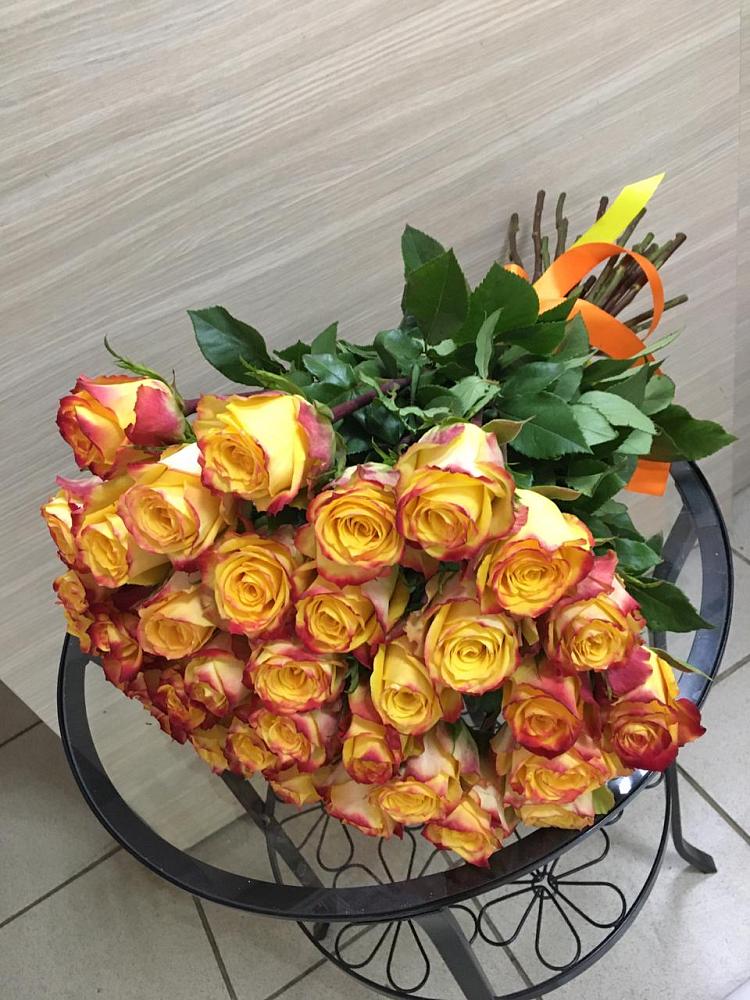 Букет Желтые розы в Каменецкий