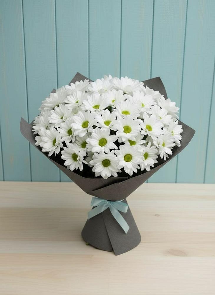 Букет цветов из: Хризантемы в Каменецкий