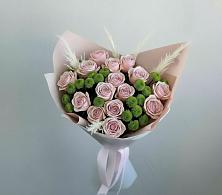 Букет цветов из:  Розы и Хризантемы в Каменецкий