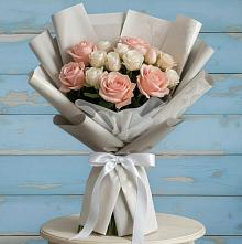 Букет цветов из:  Розы #REPLACE_PRED# Каменецкий