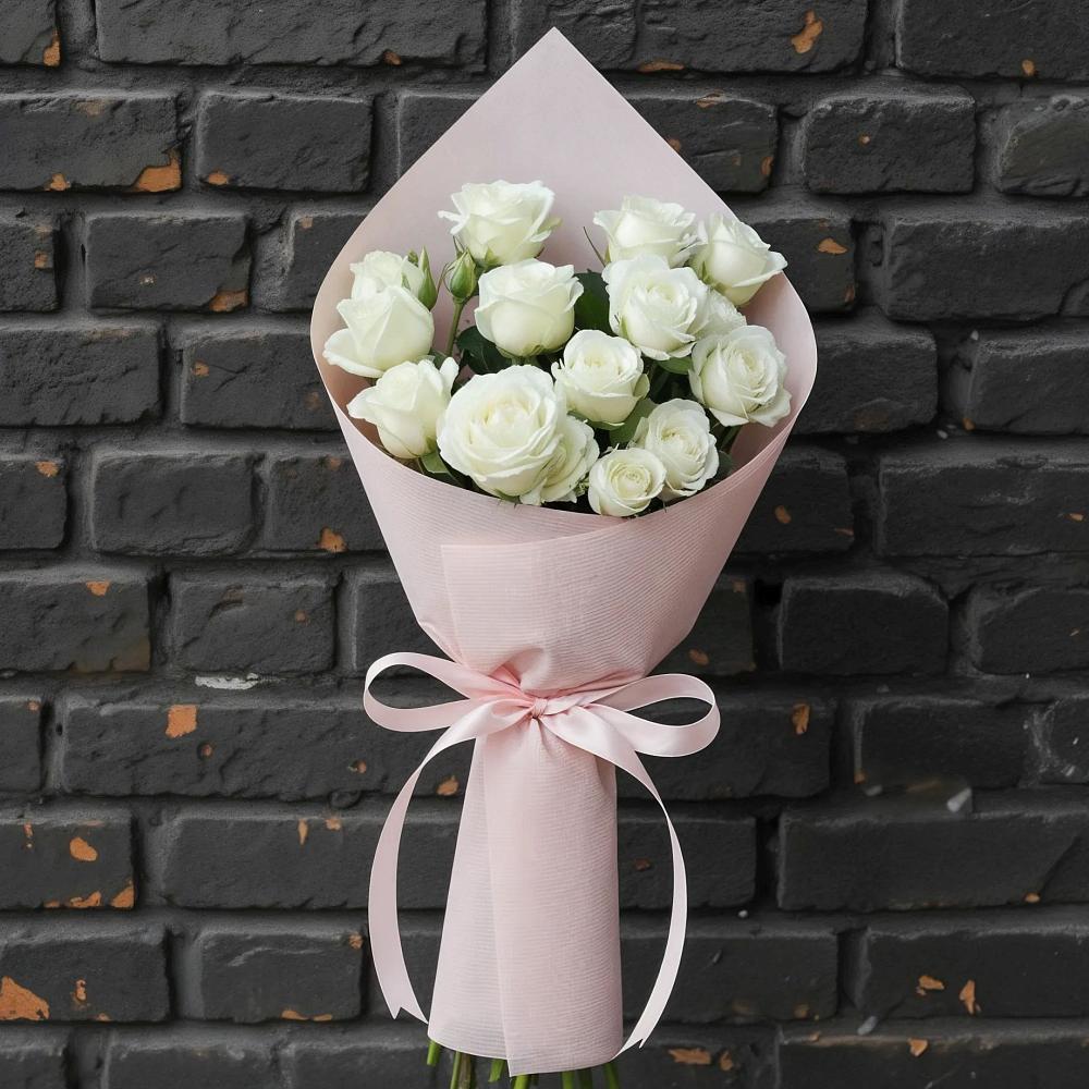 Букет цветов из: Розы в Каменецкий