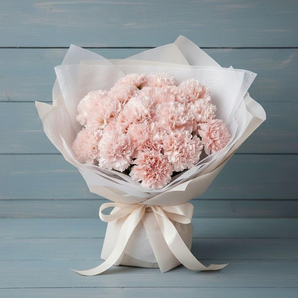 Букет цветов из: Гвоздики в Каменецкий