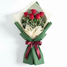 Букет цветов из:  Розы в Каменецкий