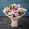 Букет цветов из: Хризантемы, Альстромерии и Розы в Каменецкий